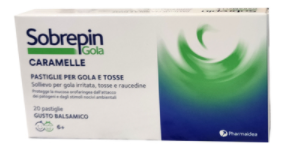 SOBREPIN GOLA CARAMELLE 20 PASTIGLIE