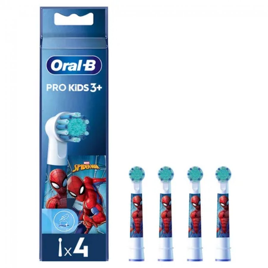 ORALB POWER REFILL SPIDERMAN 4 TESTINE DI RICAMBIO