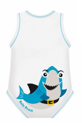 BODY 0-36 MESI BIO COTONE SUMMER BABY PIRATES SQUALO