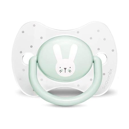 HYGGE SUCCHIETTO ANATOMICO S 0/6 CONIGLIO POIS VERDE