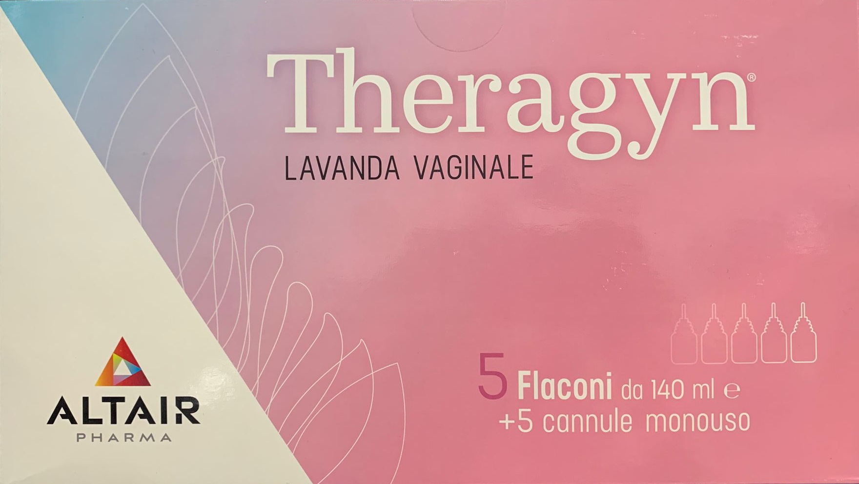 THERAGIN Lavanda 5 Flaconi x 140ml