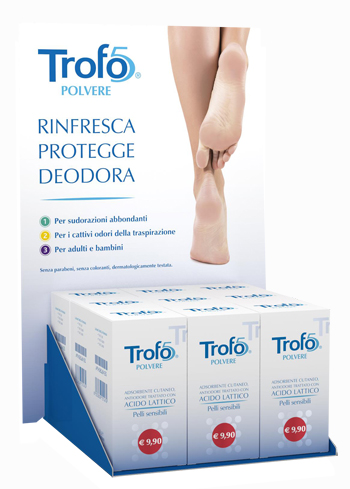 TROFO 5 POLVERE RINFRESCANTE DEODORANTE 50G