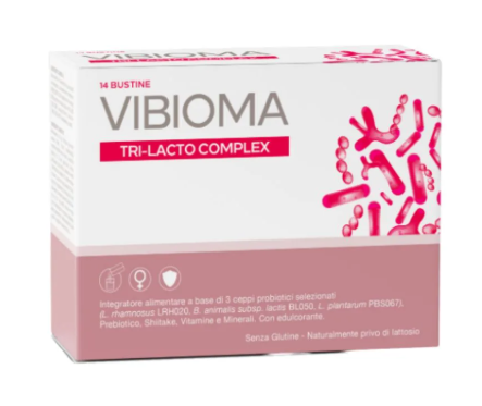 Vibioma Tri-Lacto Complex - Integratore Disbiosi Vaginale 14 Bustine