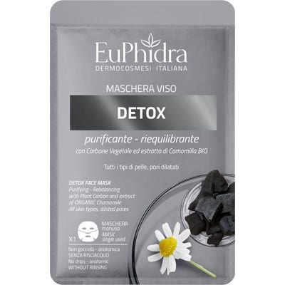 EUPHIDRA MASCHERA DETOX 1 Pezzo