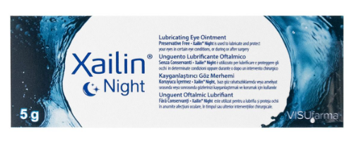XAILIN NIGHT UNGUENTO LUBRIFICANTE OFTALMICO 5g
