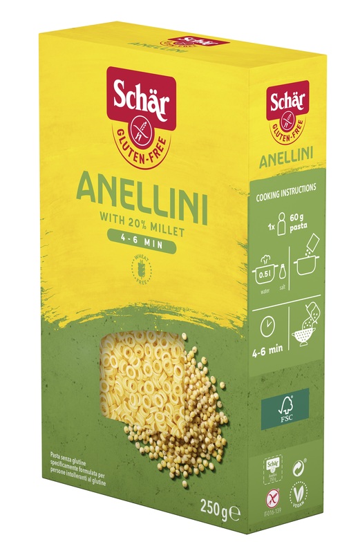 SCHAR Pasta Anellini 250g