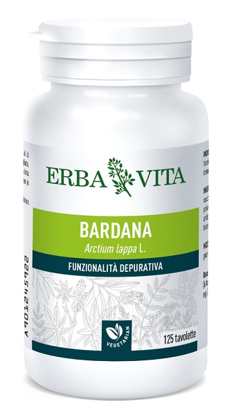 BARDANA 125 Tavolette 400 mg Erba Vita