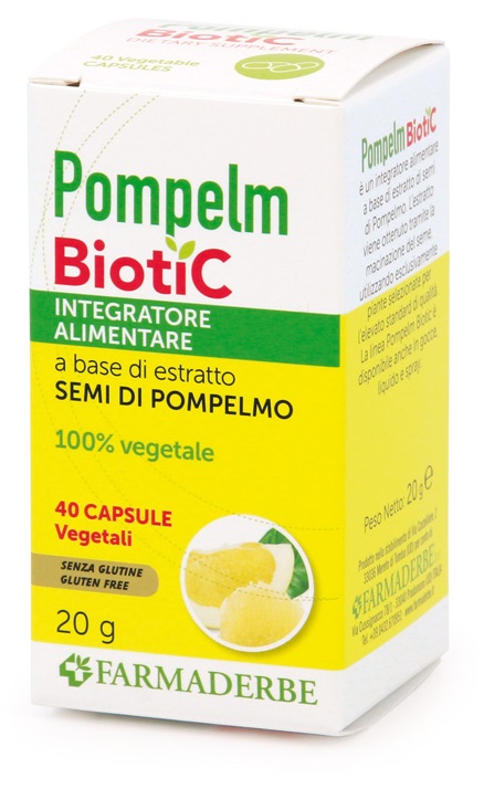POMPELMBIOTIC 40 Capsule - Integratore per il benessere di naso e gola