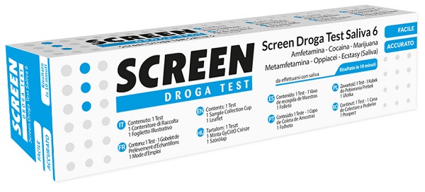 SCREEN DROGA TEST SALIVA 6