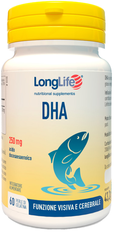 DHA 200MG LONGLIFE 60PRL