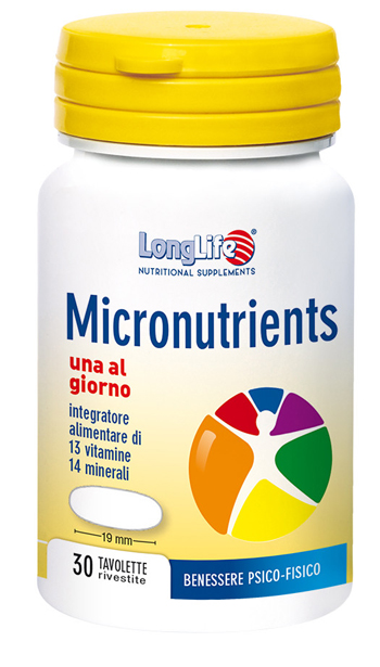 LONGLIFE MICRONUTRIENTS 30Tav.