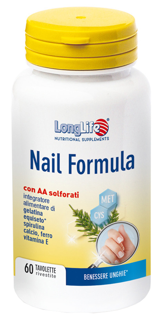 LONGLIFE NAIL FORMULA 60 Tav.
