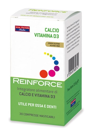 REINFORCE CALCIO+VIT D 30CPR