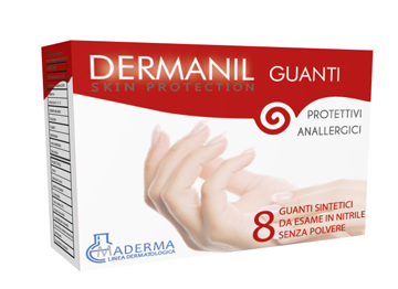 DERMANIL Guanti 8pz