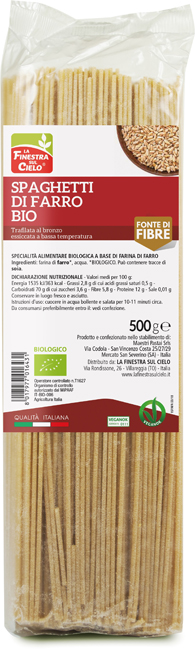 FsC Pasta Farro Spaghetti 500g