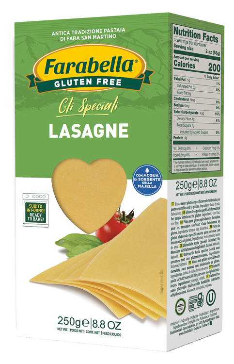 FARABELLA Pasta Lasagne 250g