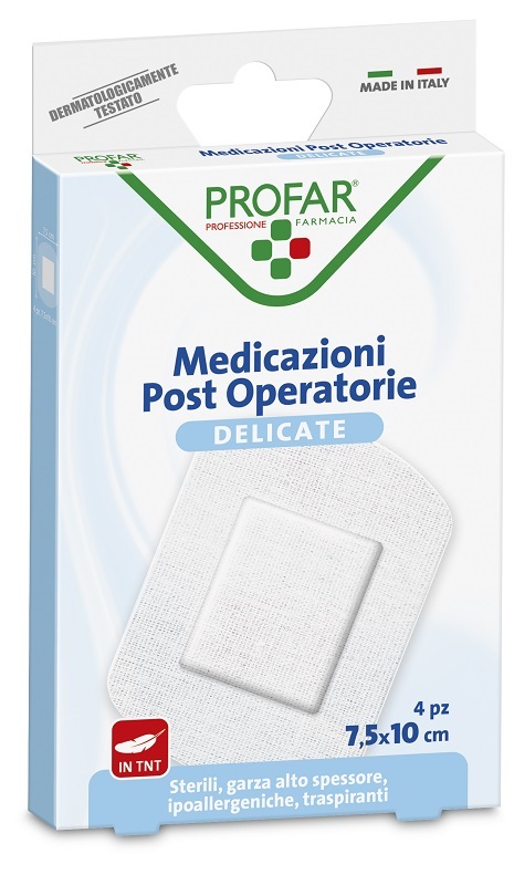 PROFAR MED POSTOP 7,5X10CM 4PZ