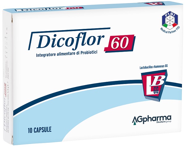 DICOFLOR-60 Ferm.Latt.10 Cps