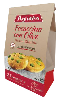 AGLUTEN Focaccina Olive 100g
