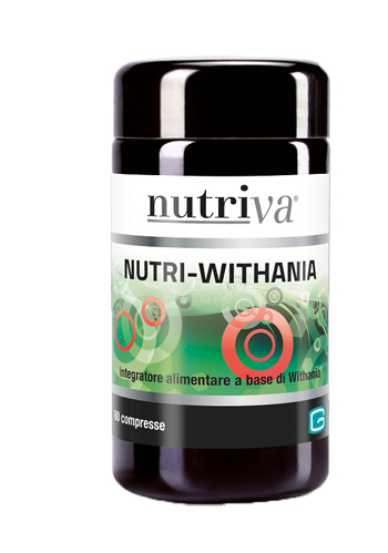 NUTRIVA Nutri Withania 60 Compresse - Integratore per lo stress psico-fisico