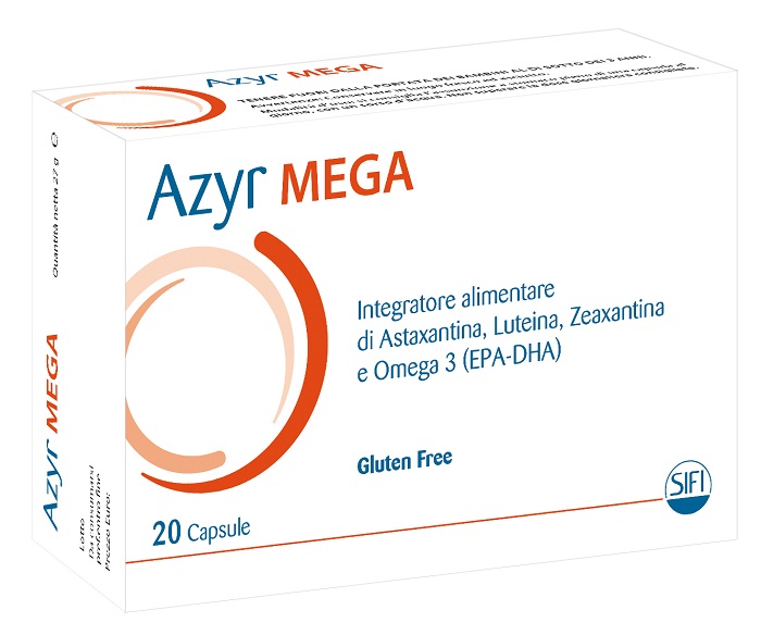 AZYR MEGA 20 CAPSULE - Integratore per il benessere di occhi e vista