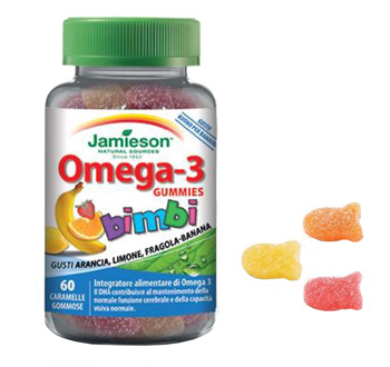 JAMIESON OMEGA-3 GUMMIES 60CAR