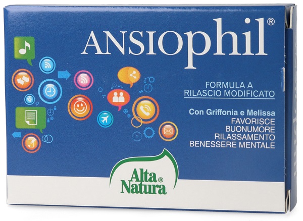 ANSIOPHIL 15 Compresse - Integratore per il benessere mentale e per il normale tono dell'umore