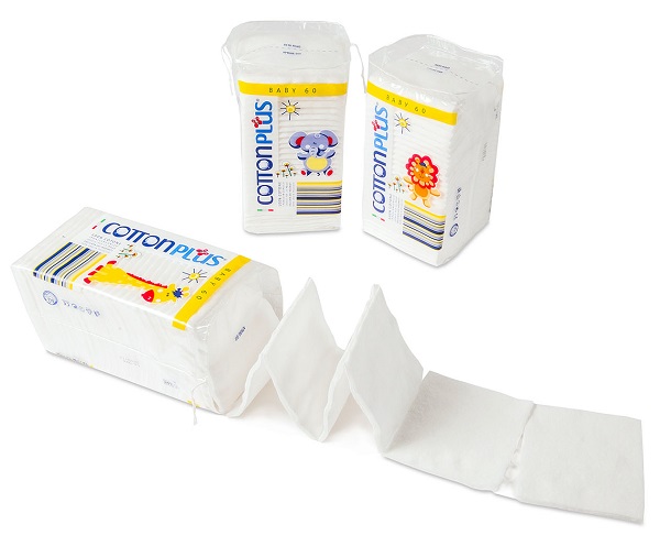 COTTONPLUS Quadrotti 60pz