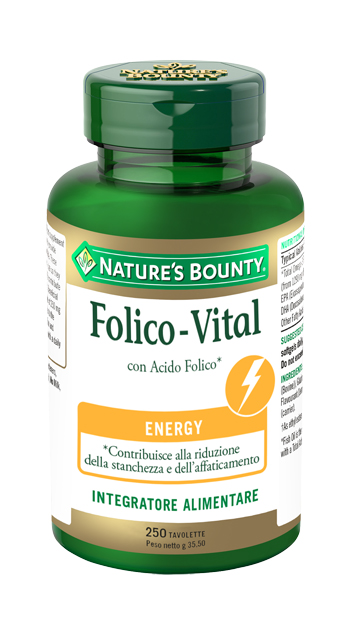 NATURE'S B.Folic Vital 250 Tav
