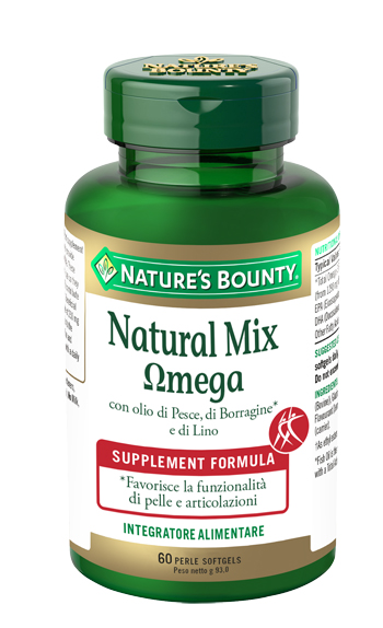 NATURE'S B.Nat.Mix Omega 60Prl