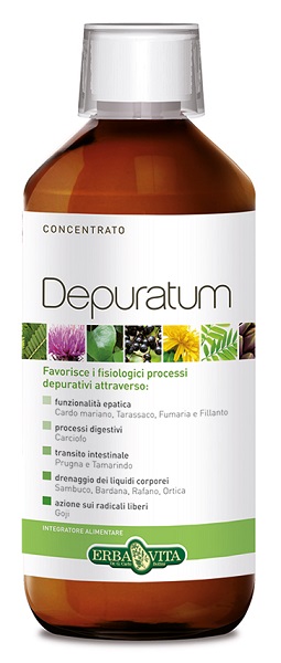 DEPURATUM Concentrato 500 ml ERBA VITA