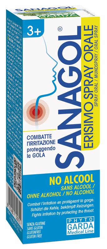 SANAGOL Spray Erisimo Senza Alcool 20ml