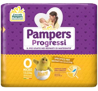 PAMPERS PROG.MICRO 1-2,5 24pz0