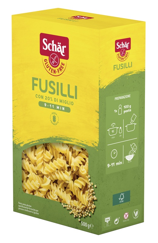 SCHAR Pasta Fusilli 500g