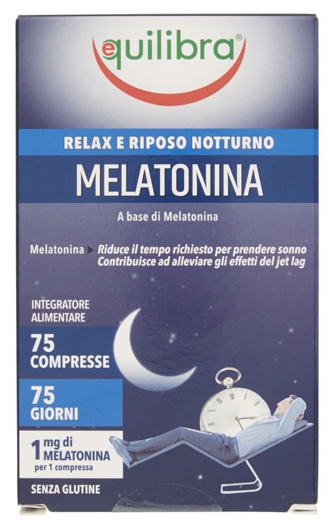EQUILIBRA MELATONINA 75CPR 1MG