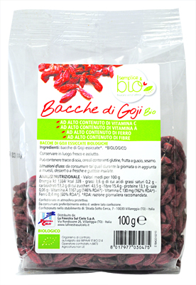 GOJI BACCHE BIO SEMPL&BIO