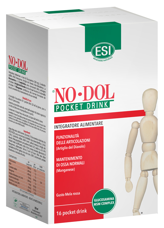 NO DOL 16 Pocket Drink 20ml - Integratore per la funzionalità articolare