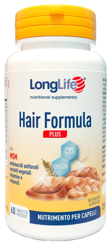 LONGLIFE HAIR FORMULA Plus 60 Tavolette