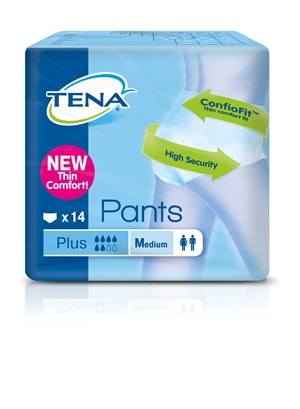 TENA PANTS PLUS PANN XS 14PZ