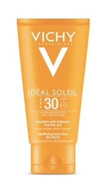 Vichy Capital Soleil Dry Touch Spf30 50 ml - Protezione Solare per il Viso per Pelli Grasse