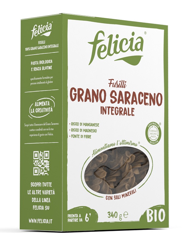 FELICIA Bio Grano Saraceno Fusilli 340g