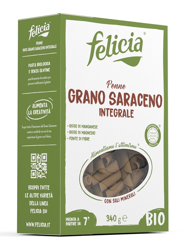 FELICIA Bio Grano Saraceno Penne Rigate 340g