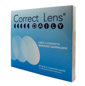 CORRECT LENS DAILY MONO 1,00