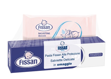 FISSAN SPECIAL PACK - PASTA ALTA PROTEZIONE 100ML + 15 SALVIETTE DELICATE