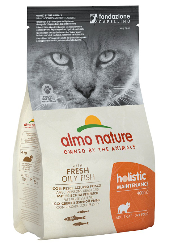 ALMO CAT HOLISTIC 400 GR PESCE
