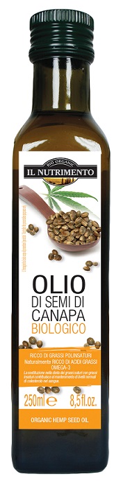 NUT Olio Canapa 250ml Crudo