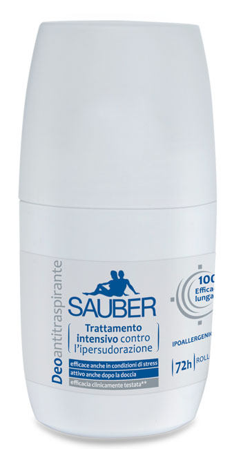 SAUBER Roll-On Trasp.72H 50ml
