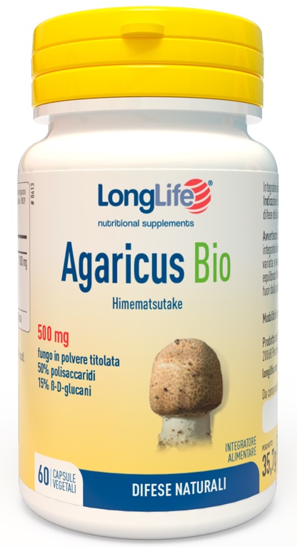 LONGLIFE AGARICUS Bio 60 Cps