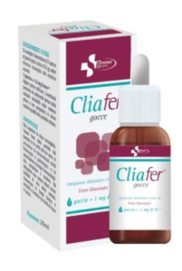 CLIAFER Gocce Ferro Gluconato 20ml