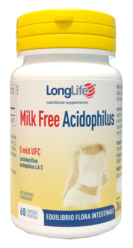 LONGLIFE MILK FREE Acid.60Cps